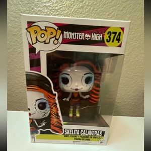SOLD Skelita Calaveras Monster High Funko Pop Vinyl Figure 374